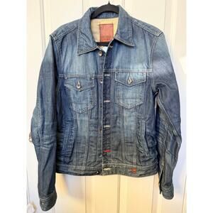 Y2K Vintage GUESS Los Angeles Denim Jacket – Men’s Medium